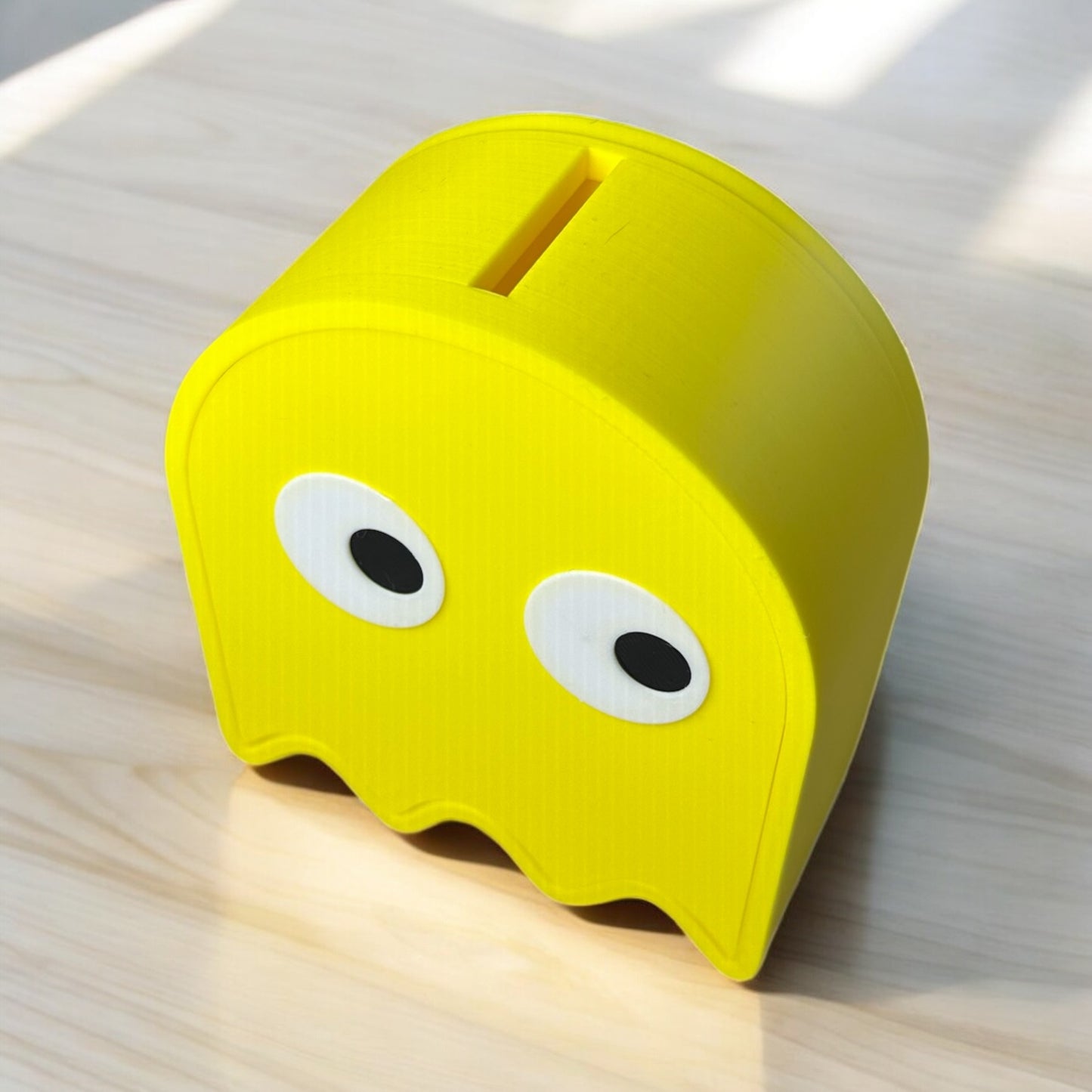 Pac-Man Tarzı Hayalet Kumbara | Kabuk Factory Tasarımı