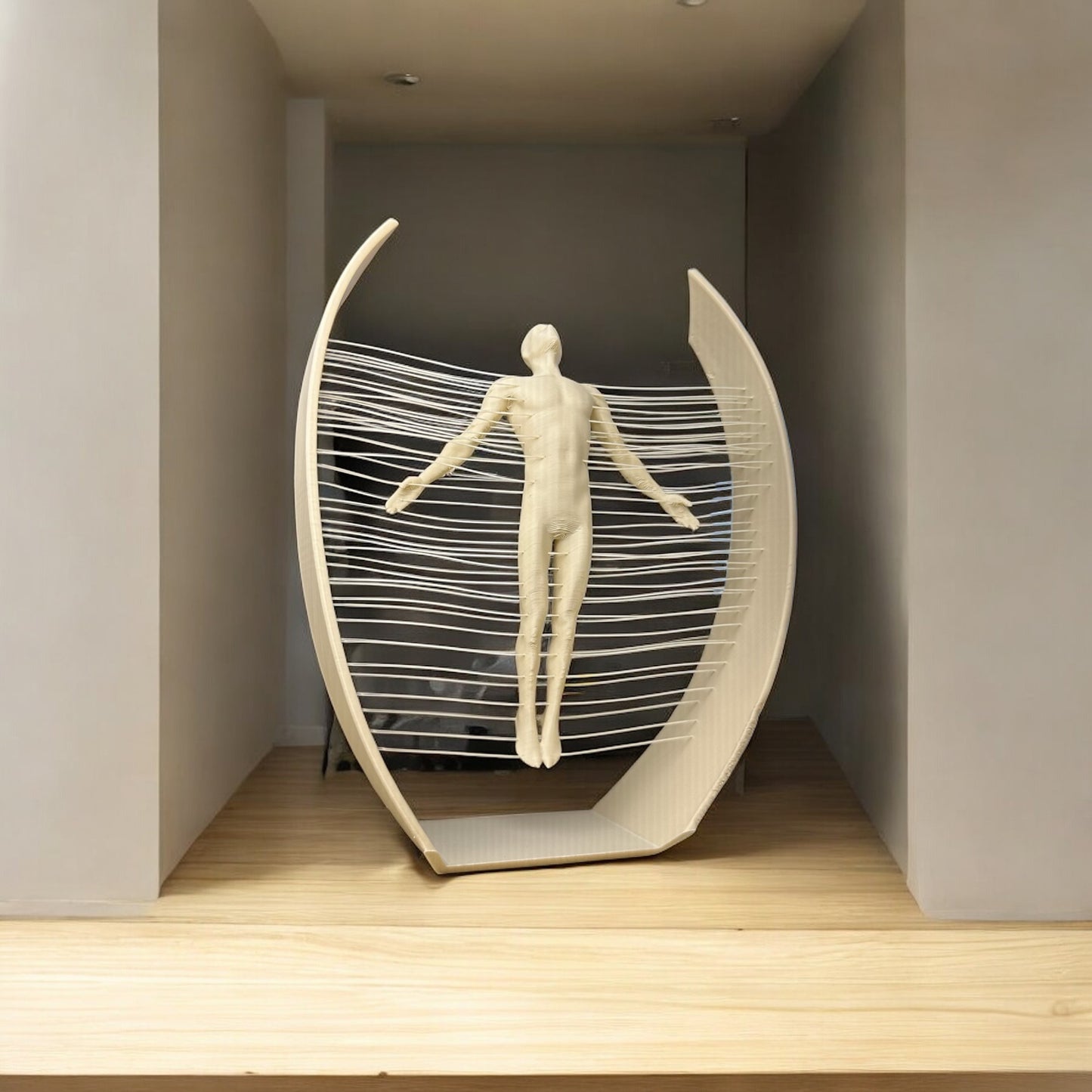 Modern Sanat Figürü / Biblo / Obje / Heykel - Yükseliş – | Kabuk Factory Tasarımı