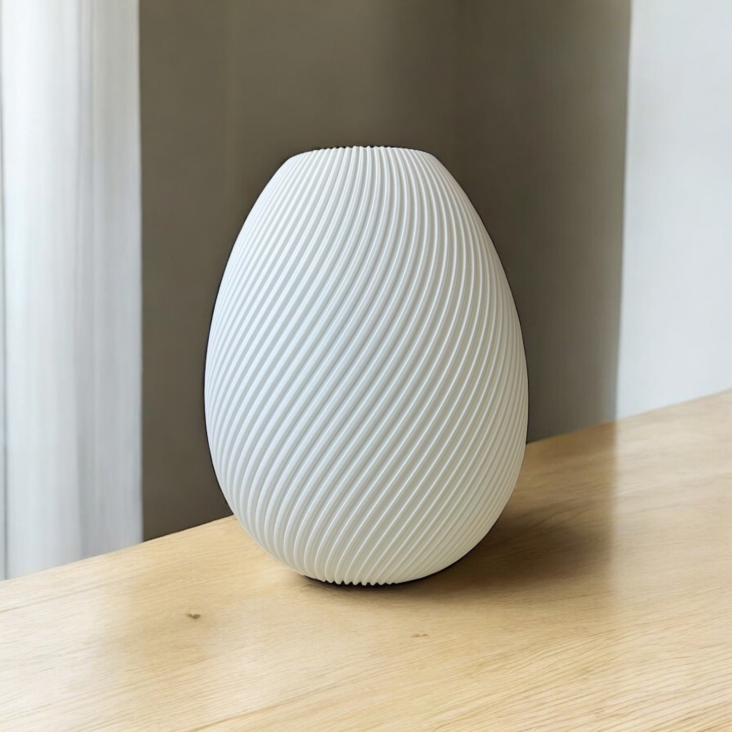 Spiral Form Tasarım Vazo | Kabuk Factory Tasarımı