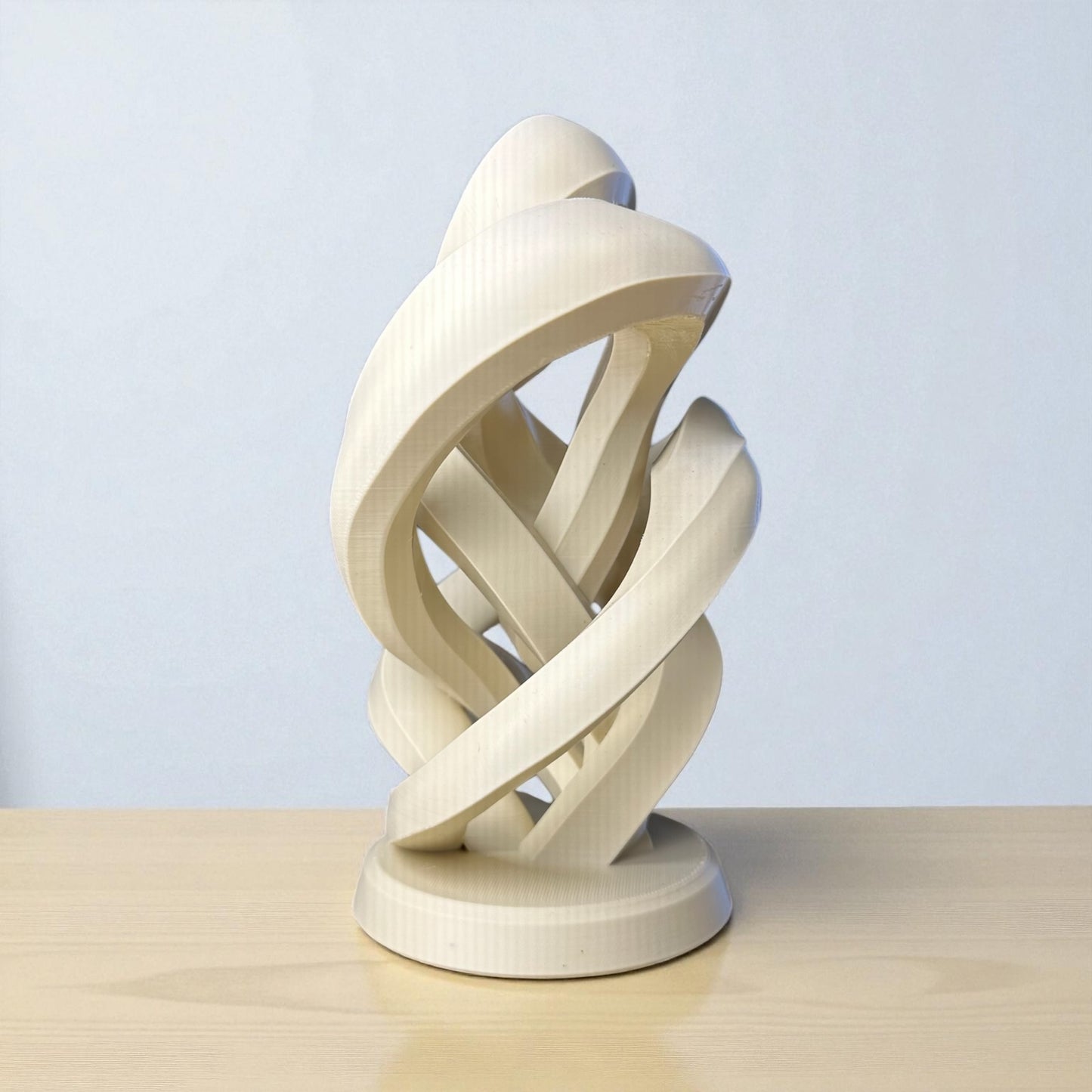 “Sonsuz Form” Heykel – Modern Sanat Soyut Obje | Kabuk Factory Tasarımı