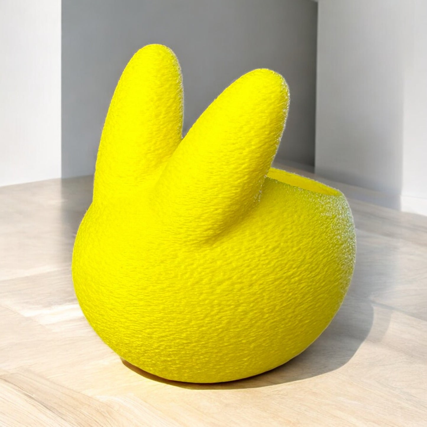 Tavşan Kulaklı Dekoratif Mumluk | Kabuk Factory Tasarımı