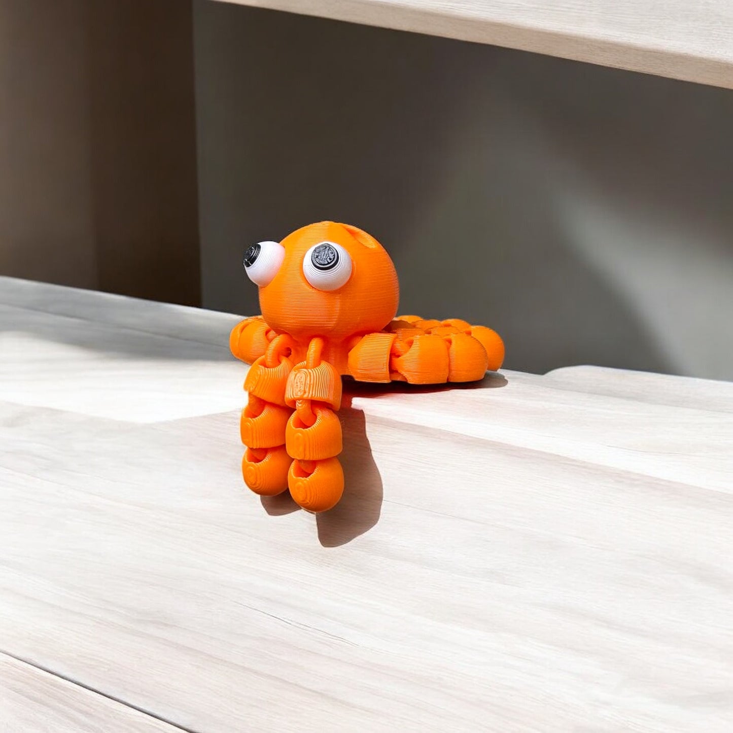 Sevimli Ahtapot Figür & Anahtarlık - Kabuctopus | Kabuk Factory Tasarımı