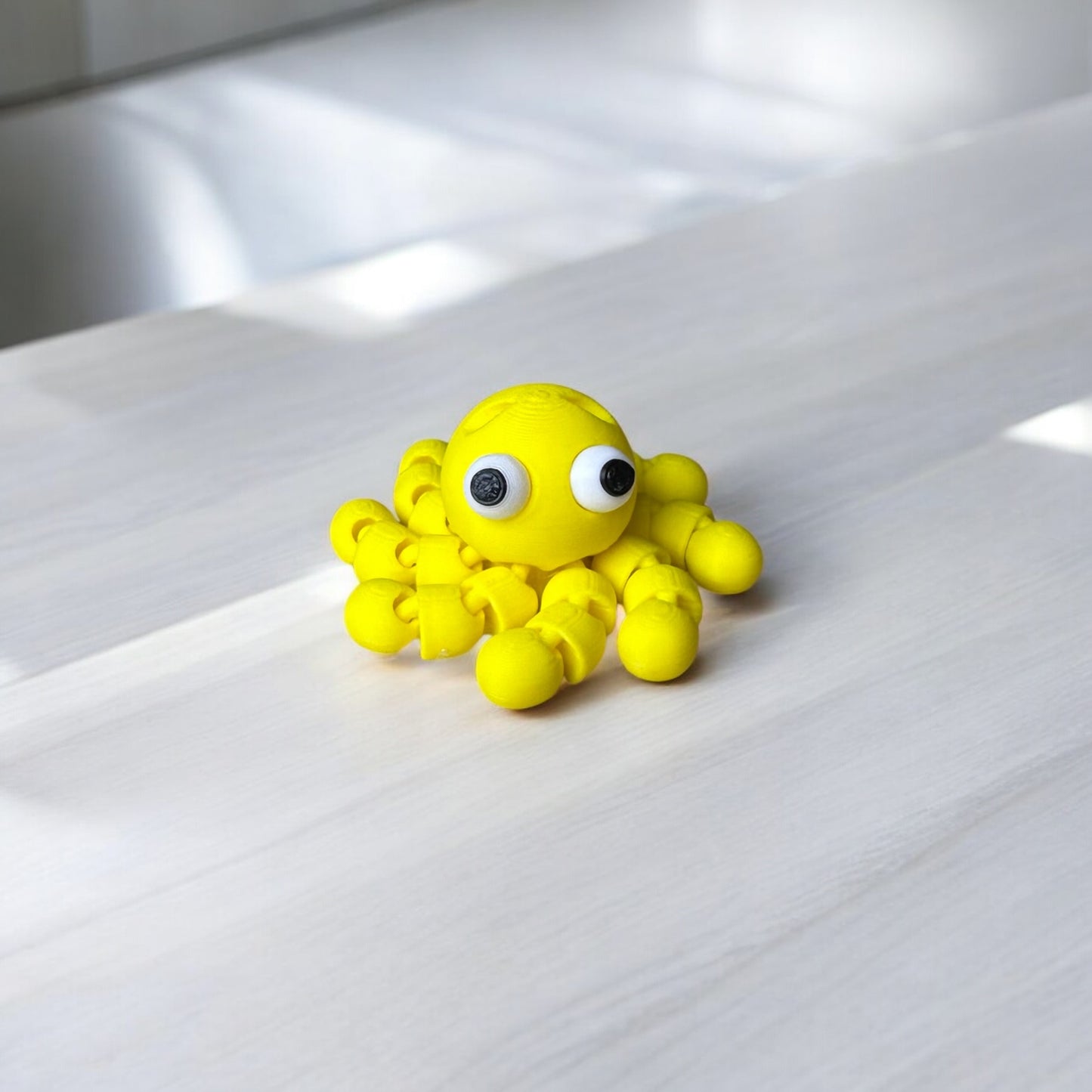 Sevimli Ahtapot Figür & Anahtarlık - Kabuctopus | Kabuk Factory Tasarımı