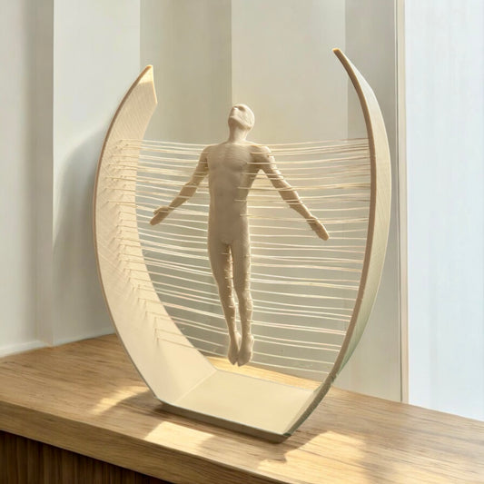 Modern Sanat Figürü / Biblo / Obje / Heykel - Yükseliş – | Kabuk Factory Tasarımı