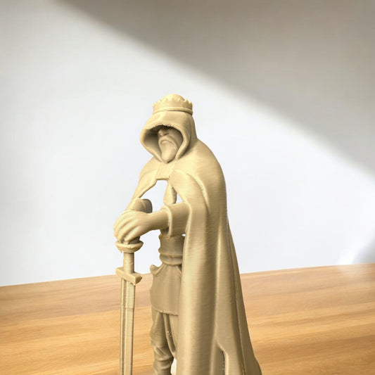 Efsanevi Kral Arthur Figürü / Heykel | Kabuk Factory Tasarımı