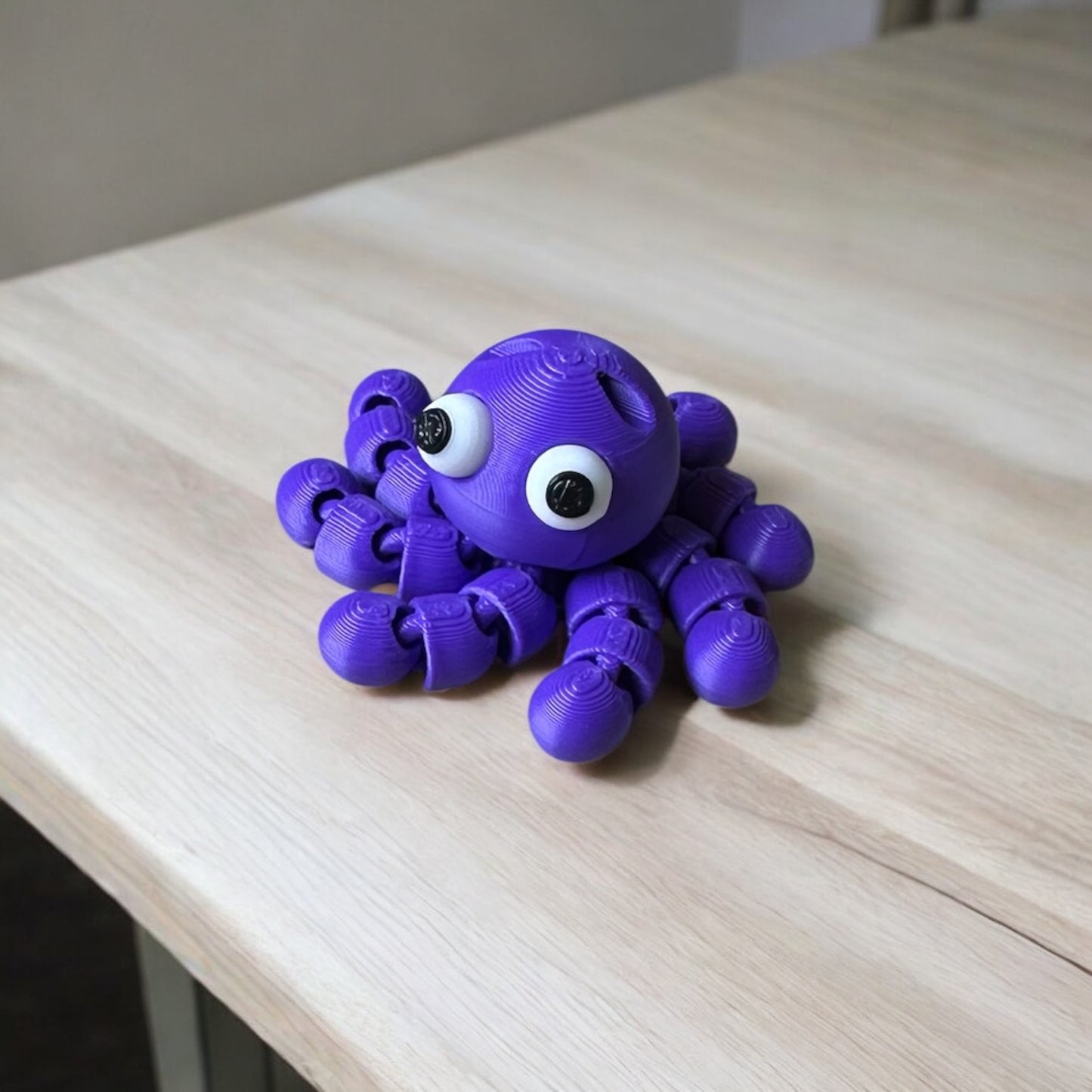 Sevimli Ahtapot Figür & Anahtarlık - Kabuctopus | Kabuk Factory Tasarımı
