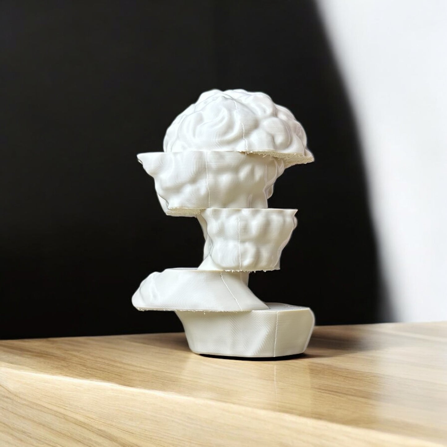 Fragmented David – Parçalanmış Büst Heykel | Kabuk Factory Tasarımı