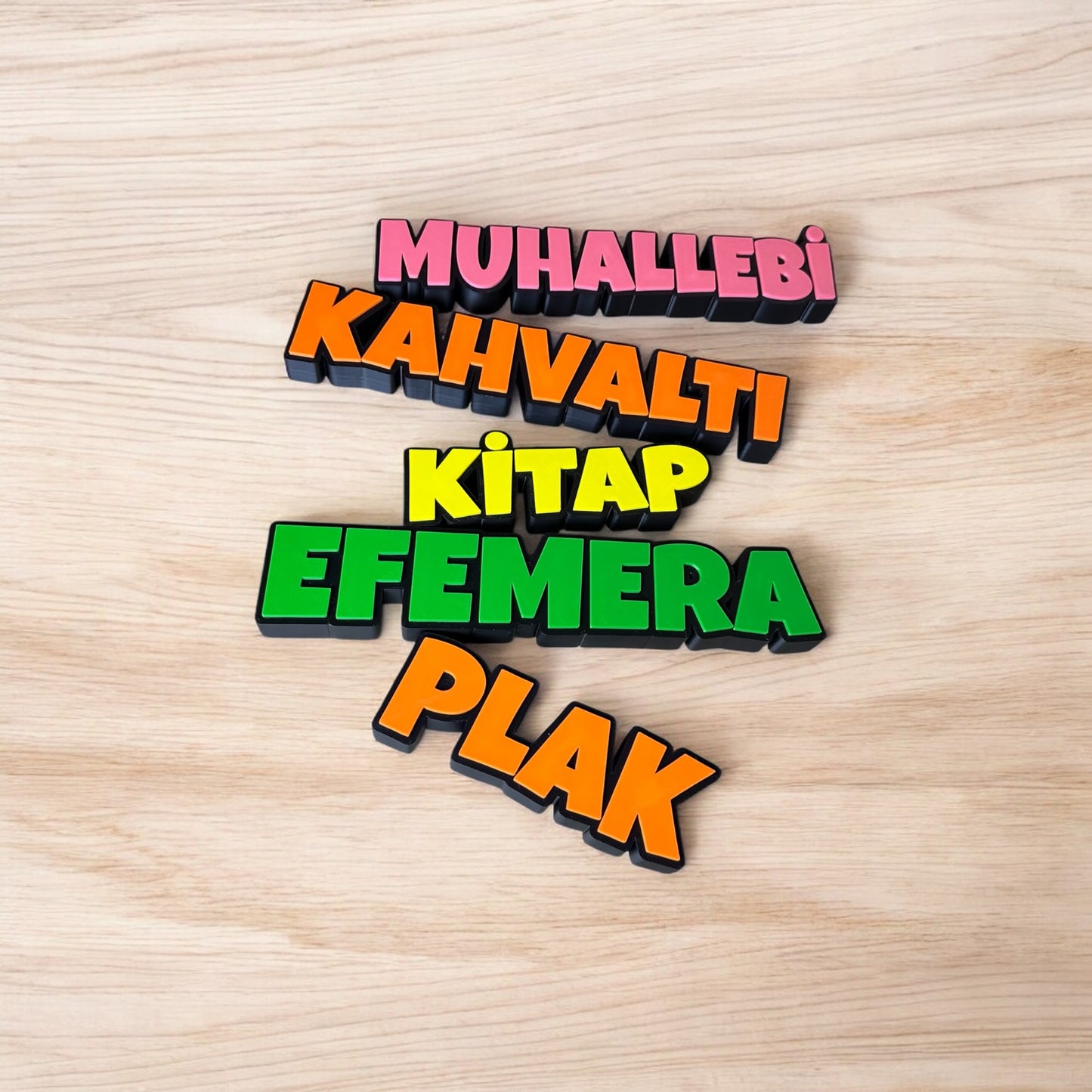 Özelleştirilebilir 3D Yazı ve Tabela – Harf Başına Tasarım | Kabuk Factory Tasarımı