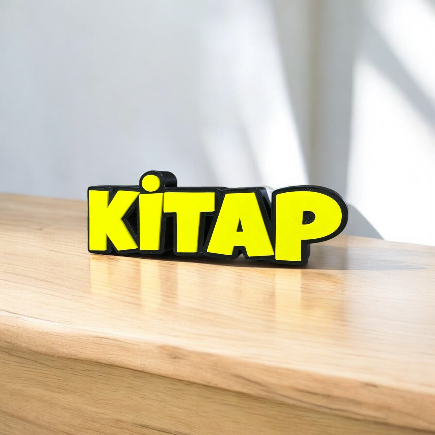 Özelleştirilebilir 3D Yazı ve Tabela – Harf Başına Tasarım | Kabuk Factory Tasarımı