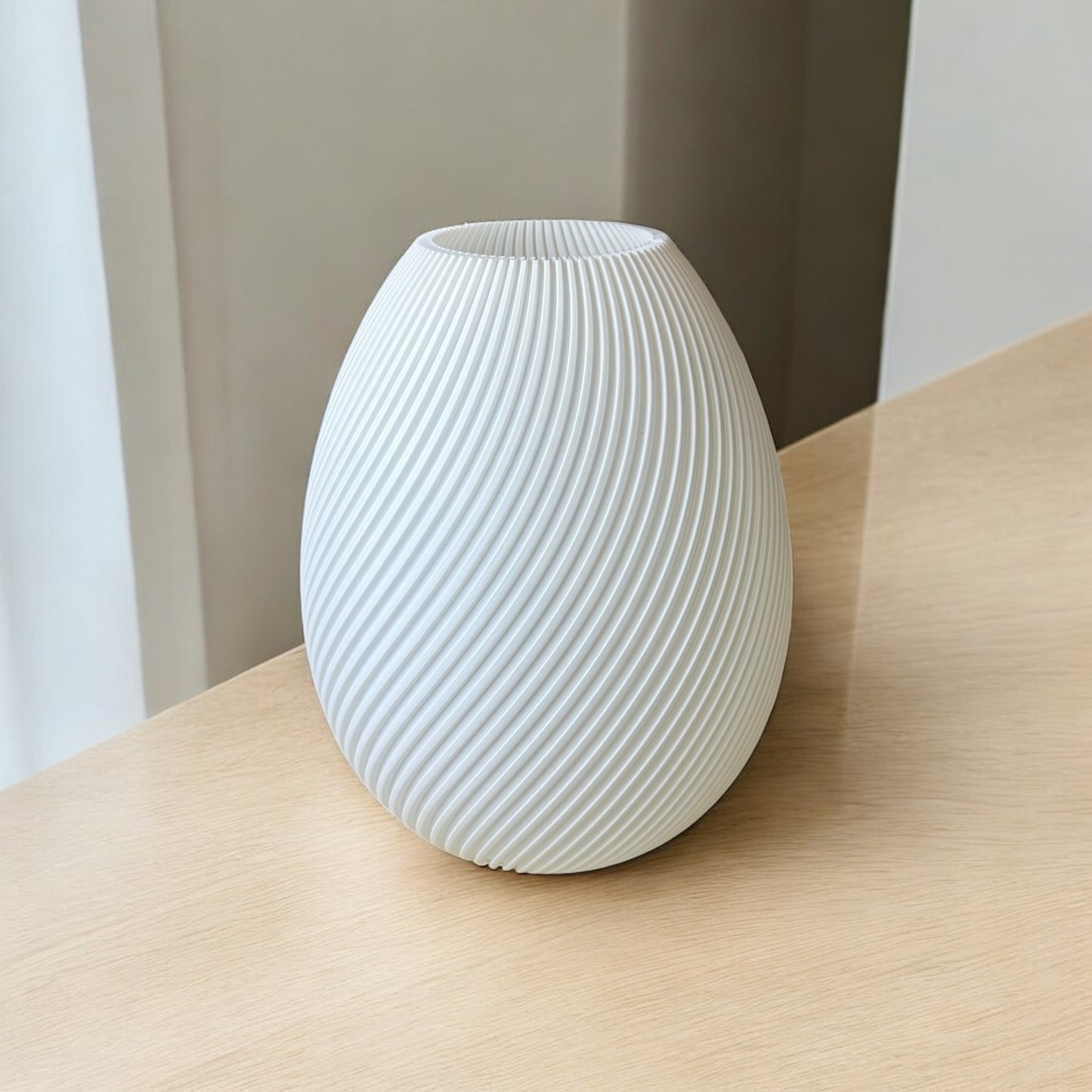 Spiral Form Tasarım Vazo | Kabuk Factory Tasarımı