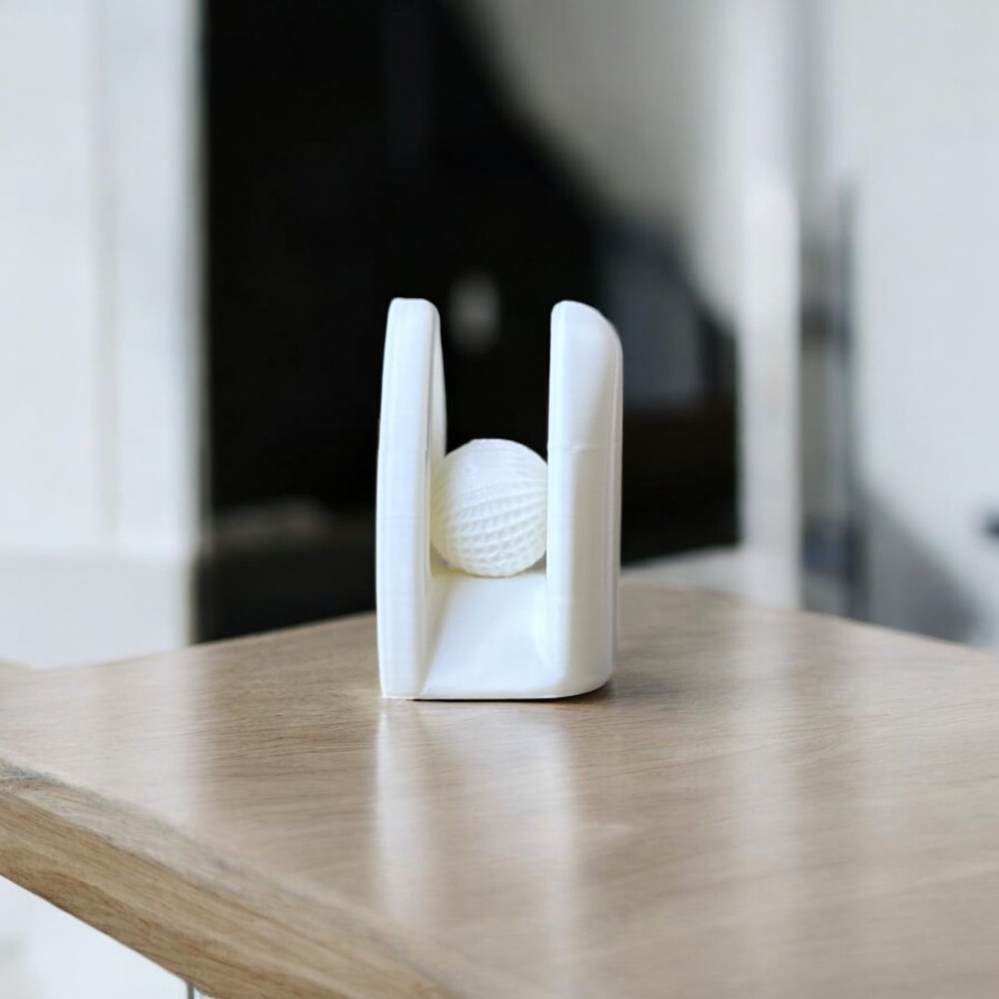 Minimalist Inci Formlu Havlu Tutucu | Kabuk Factory Tasarımı