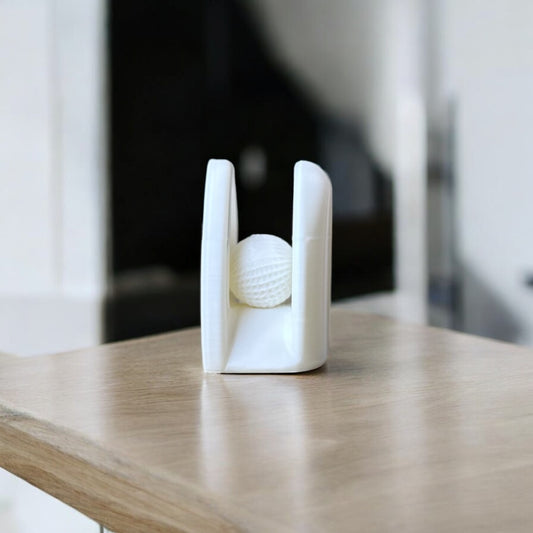 Minimalist Inci Formlu Havlu Tutucu | Kabuk Factory Tasarımı