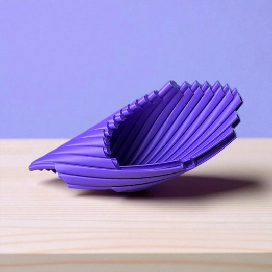 Spiral Kinetik Stres Oyuncağı – Dönebilen Form Değiştiren Masa Üstü Obje | Kabuk Factory Tasarımı