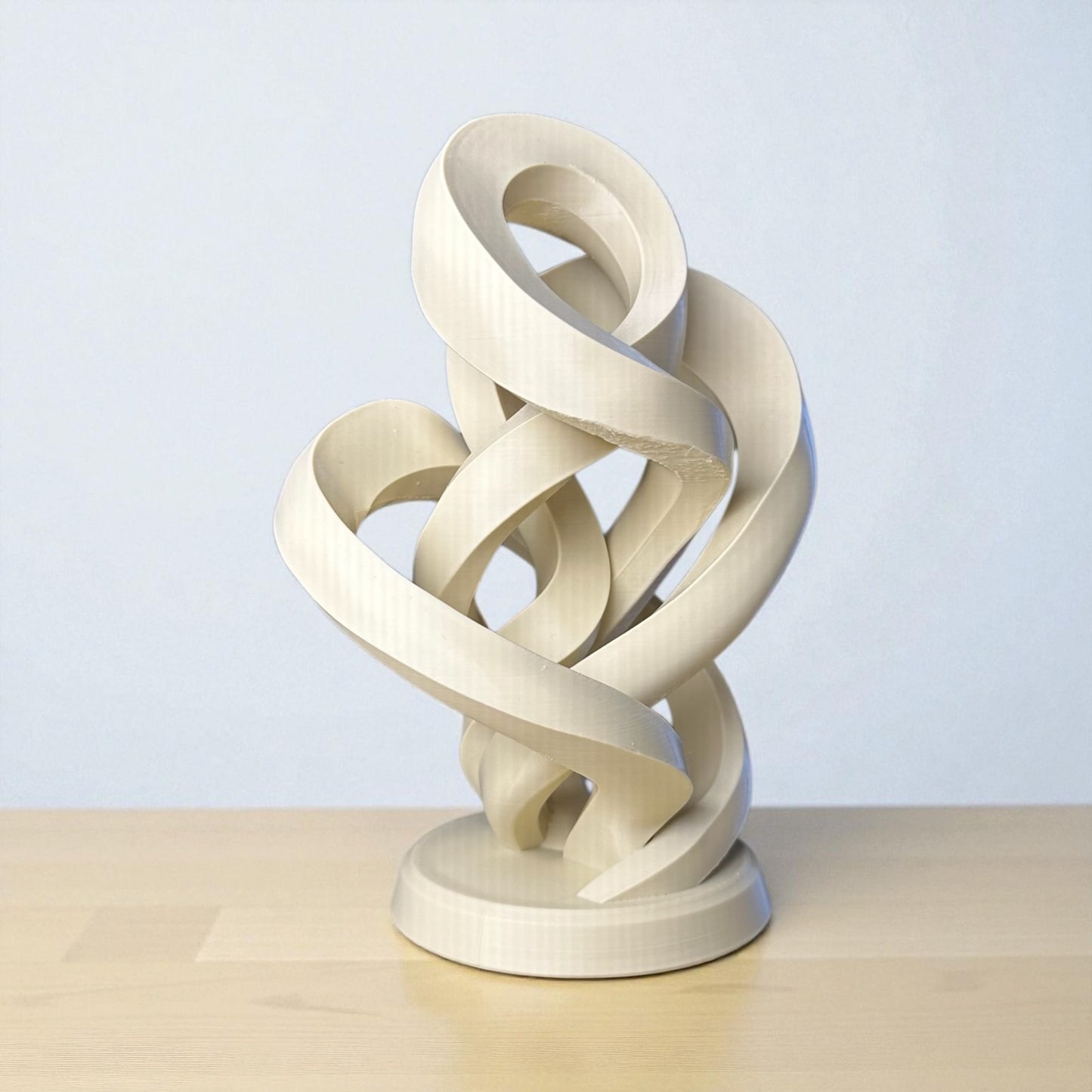 “Sonsuz Form” Heykel – Modern Sanat Soyut Obje | Kabuk Factory Tasarımı