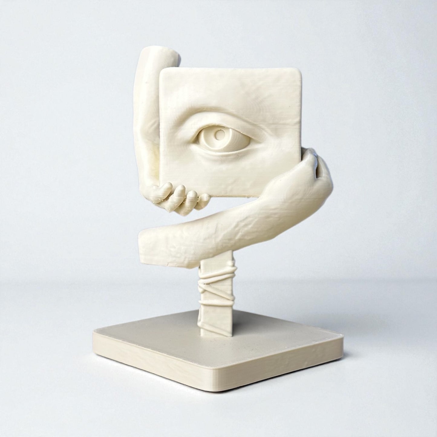 “Gözün Eli” Heykel – Modern Sanat Figürü | Kabuk Factory Tasarım