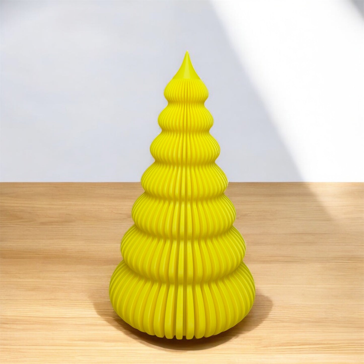 🎄 Spiral Yılbaşı Ağacı – Modern Dekor Tasarımı | Kabuk Factory Tasarımı