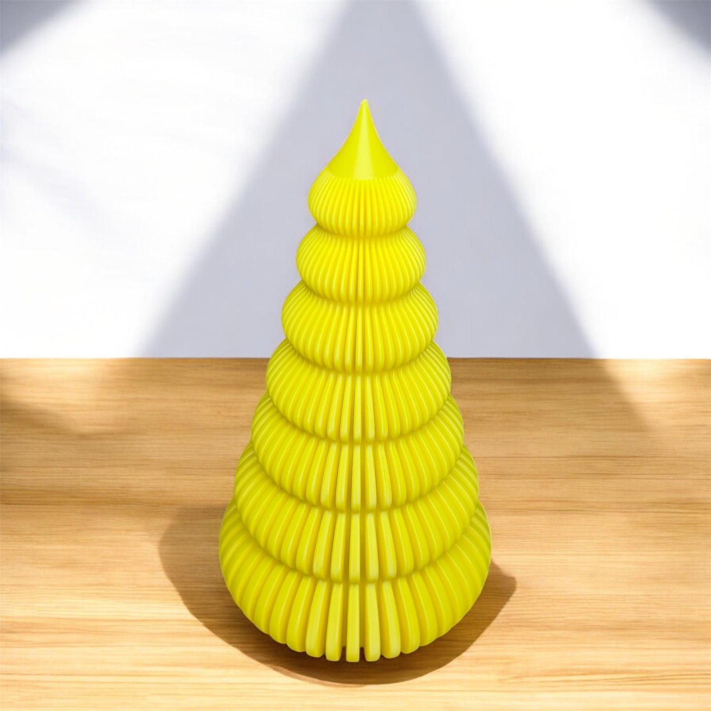 🎄 Spiral Yılbaşı Ağacı – Modern Dekor Tasarımı | Kabuk Factory Tasarımı