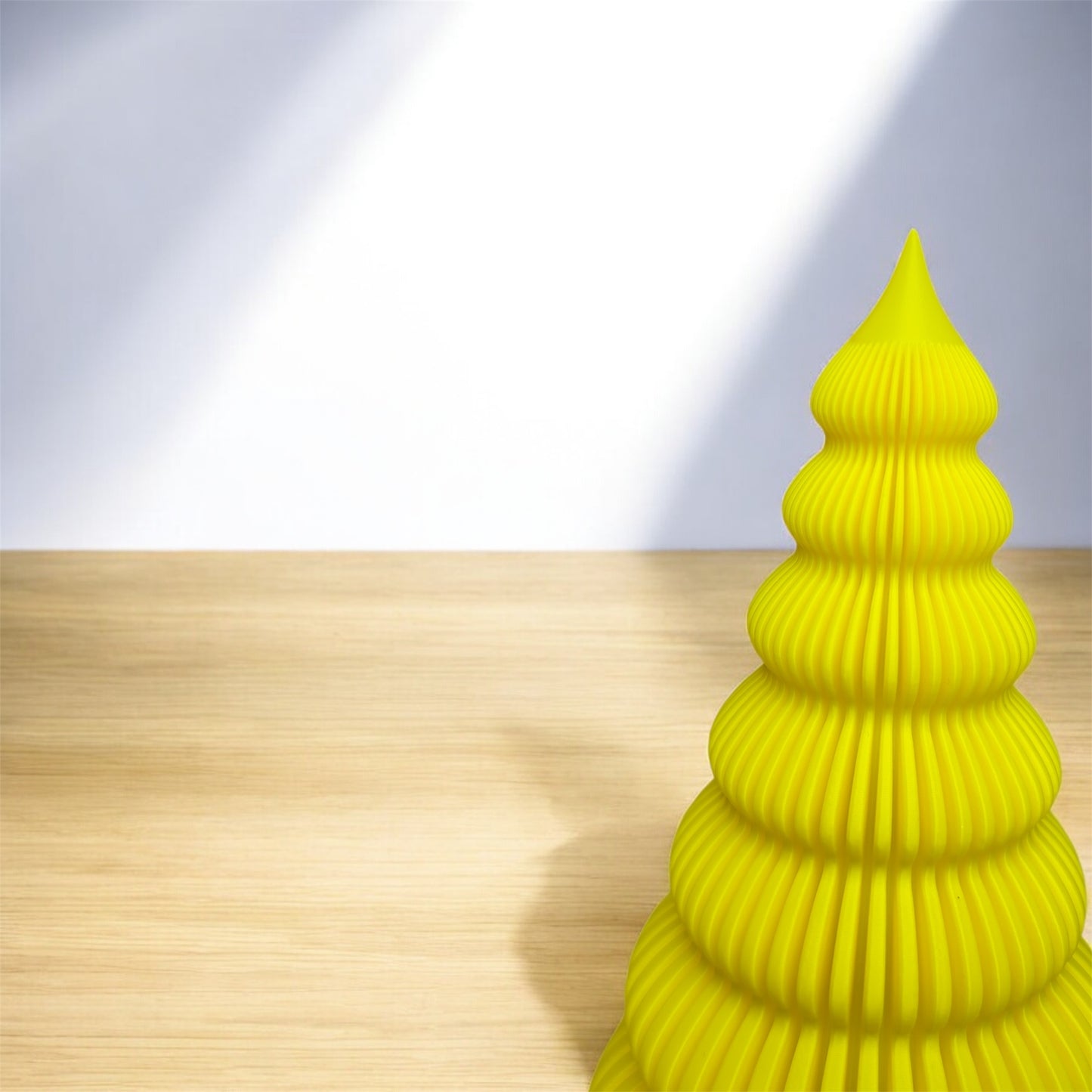 🎄 Spiral Yılbaşı Ağacı – Modern Dekor Tasarımı | Kabuk Factory Tasarımı