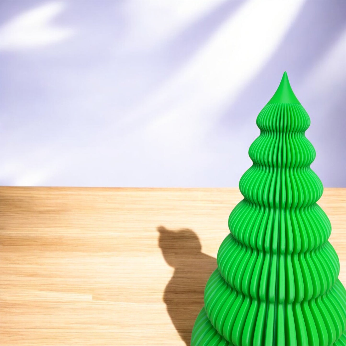 🎄 Spiral Yılbaşı Ağacı – Modern Dekor Tasarımı | Kabuk Factory Tasarımı