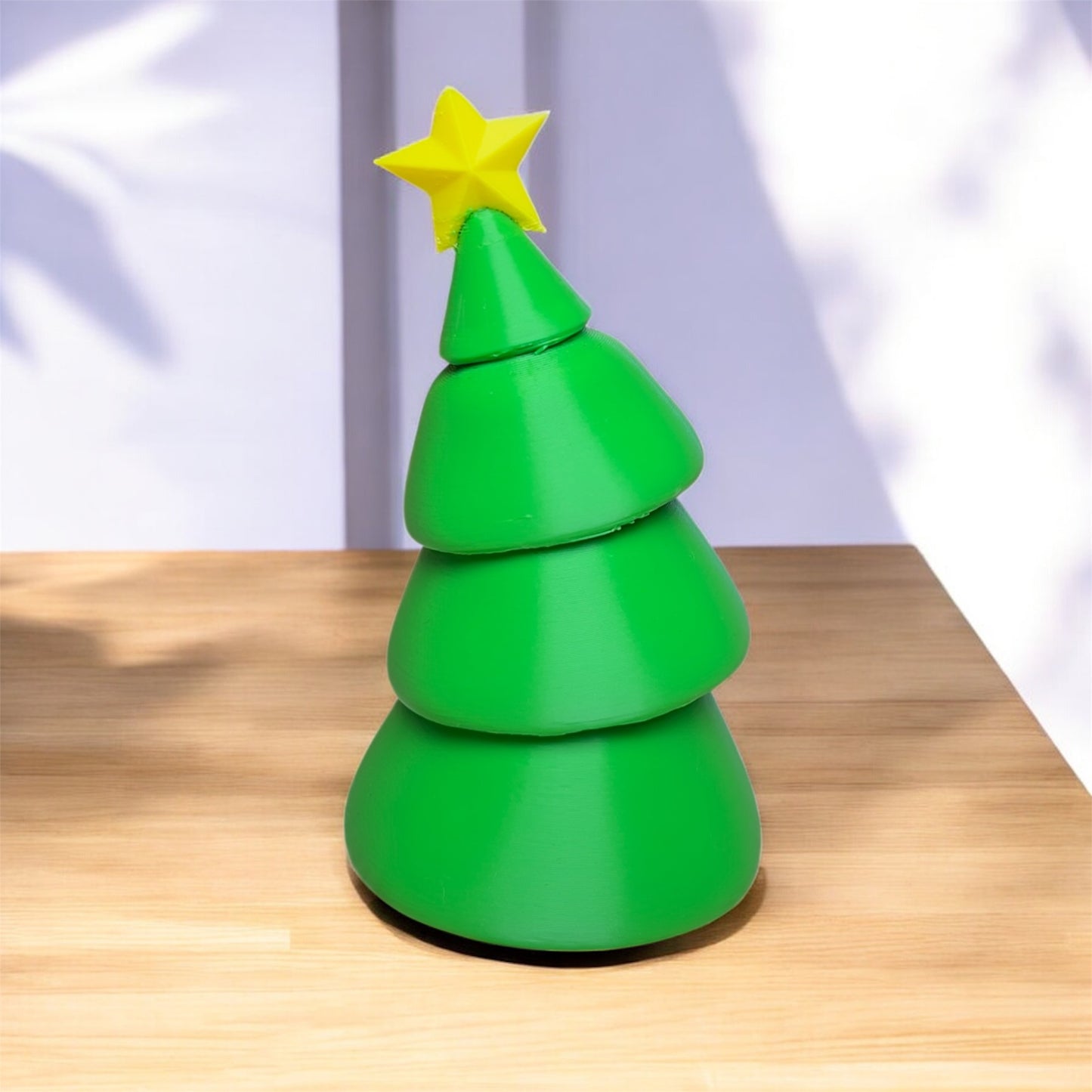 🎄 Modüler Yılbaşı Ağacı – 3D Baskı Modern Dekor | Kabuk Factory Tasarımı