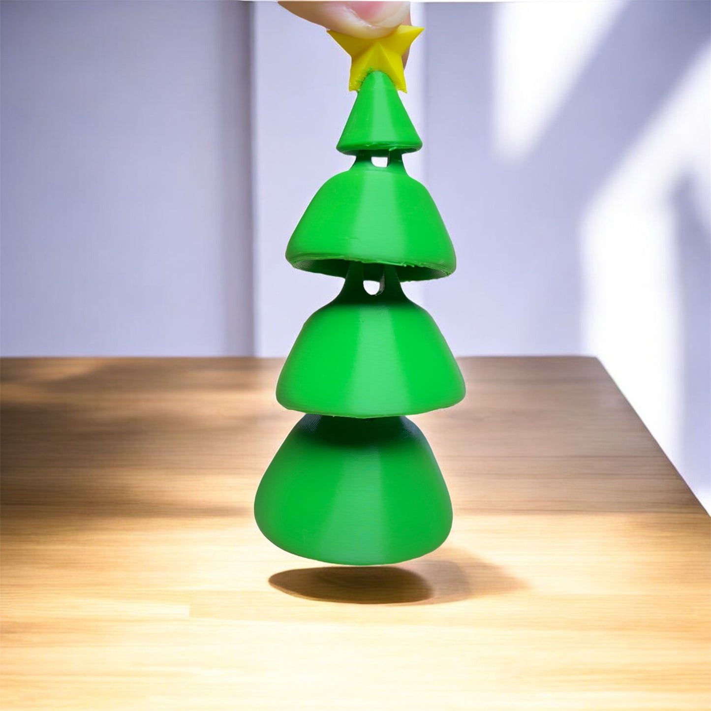 🎄 Modüler Yılbaşı Ağacı – 3D Baskı Modern Dekor | Kabuk Factory Tasarımı