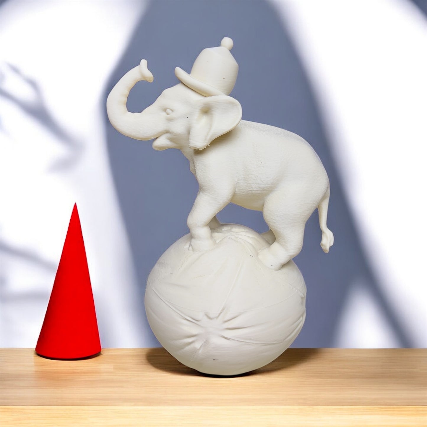 Denge Fil Figürü – Modern Dekor Heykeli | Kabuk Factory Tasarımı