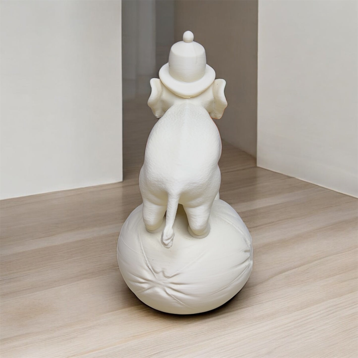 Denge Fil Figürü – Modern Dekor Heykeli | Kabuk Factory Tasarımı