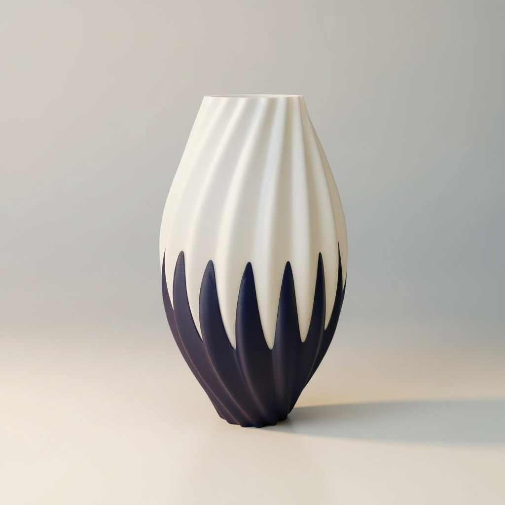 💡 Dalga Form Masa Lambası – Kabuk Factory Tasarım Obje